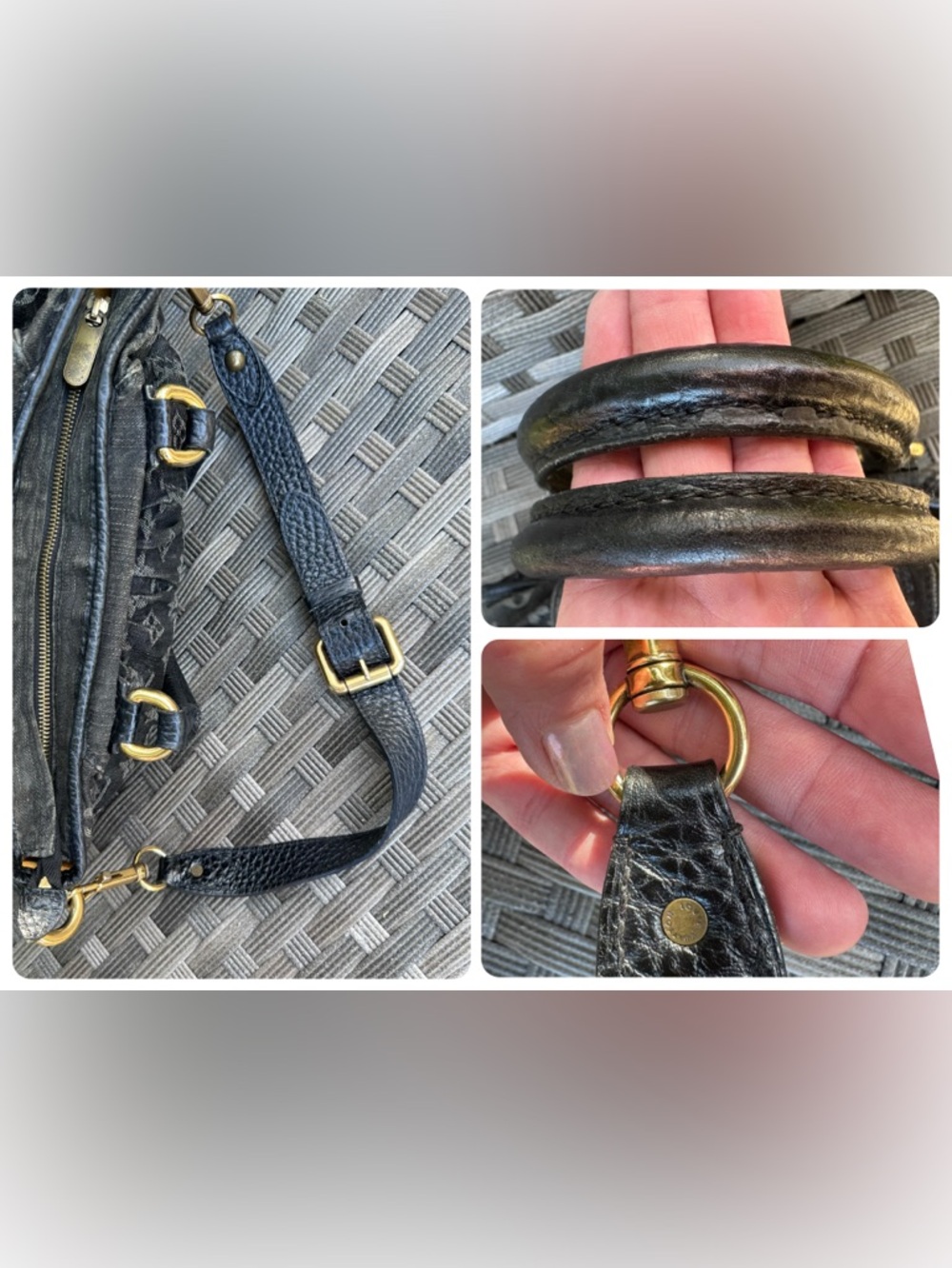 🖤Louis Vuitton Monogram Neo Cabby in Black Denim - Picture 7 of 16